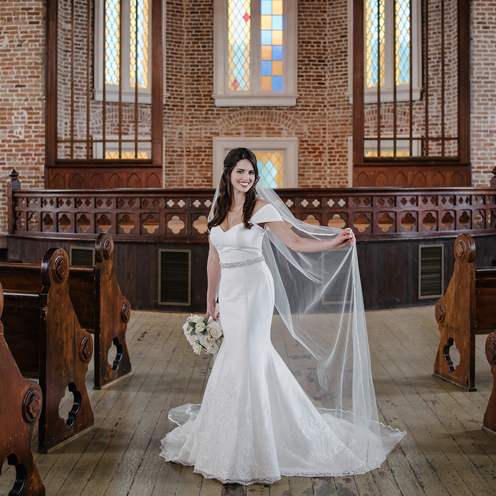 Felicity Church Bridal Portrait | Paige Bernard