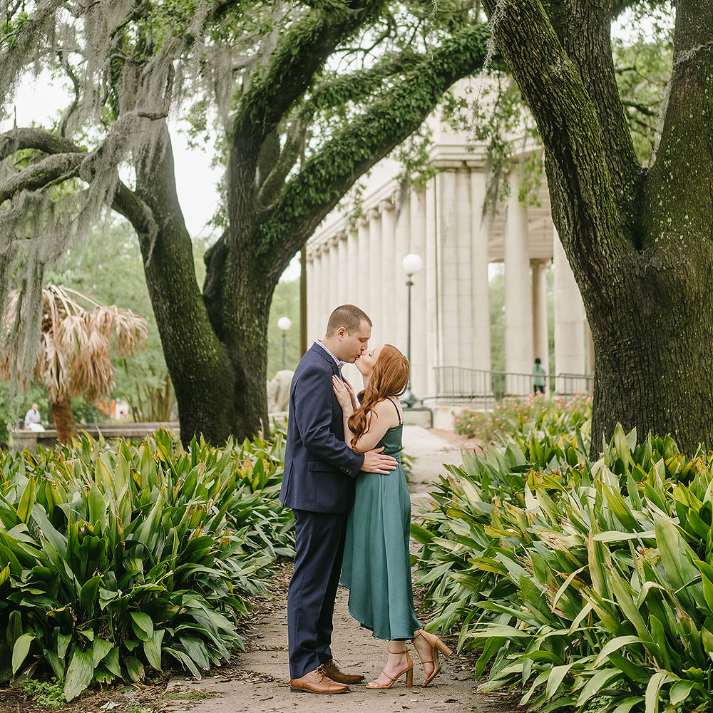 City Park New Orleans Engagement Photographer | Brooke & Logan