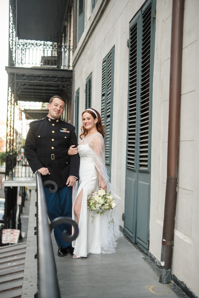 New Orleans Napoleon House Wedding | Katie & Michael